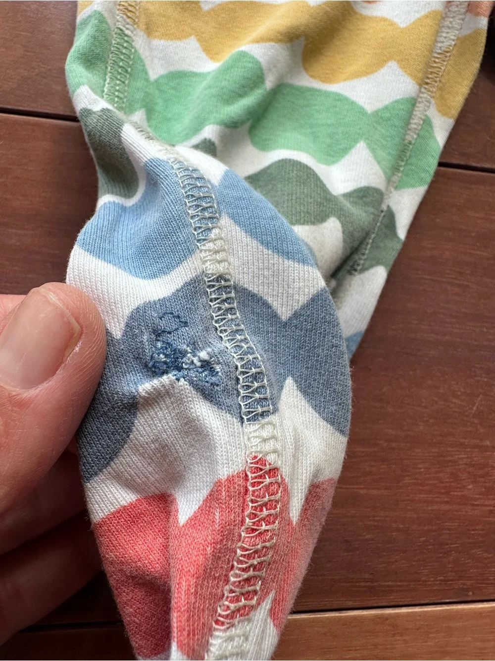 Primary Rainbow Pajama Set 4T Long Sleeves